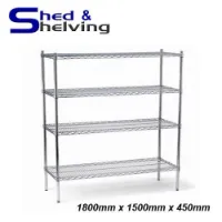 Picture of Wire Shelving 1500mm - Chrome