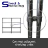 Picture of Wire Shelving Post Clamp - Chrome