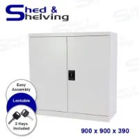 Picture of Metal Stationery Cabinet 900 - Light Grey