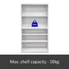 Picture of Metal Open Shelving Unit Light Grey
