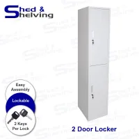 Picture of 2 Door Locker - Grey