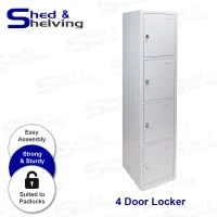 Picture of 4 Door Storage Locker - Padlock