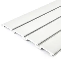 Picture of Slatwall PVC Panel White 1220mm 6pc