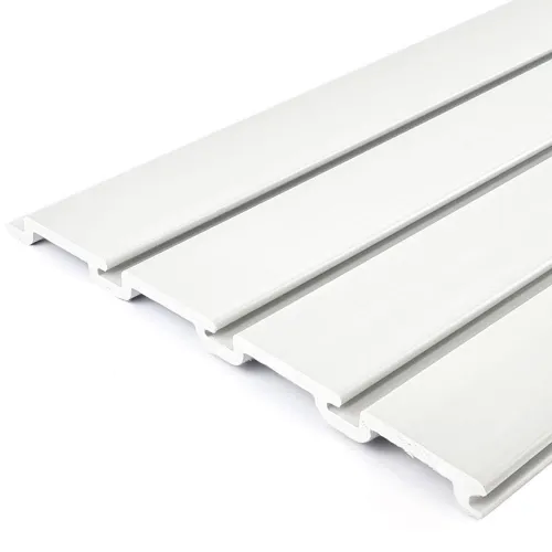 Picture of Slatwall PVC Panel White 2440mm 6pc