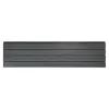 Picture of Slatwall PVC Panel Black 1220mm 6pc